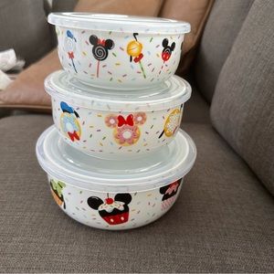 Disney Tupperware Set of 3